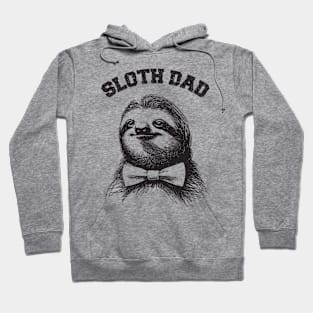 sloth dad Hoodie